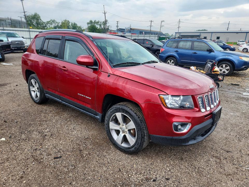Aukcja sprzedaży 2016 Jeep Compass, vin: 1C4NJDEB2GD654957, numer aukcji: 64376996