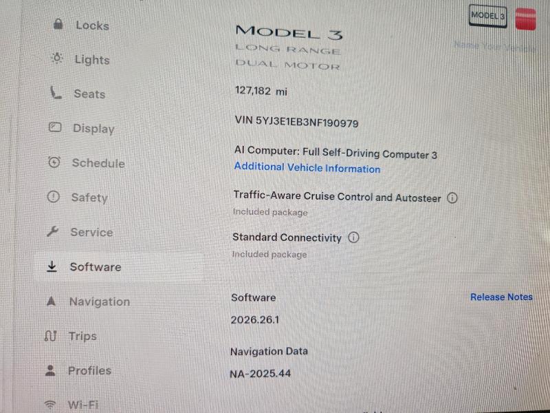 66065266 :رقم المزاد ، 5YJ3E1EB3NF190979 vin ، 2022 Tesla Model 3 مزاد بيع