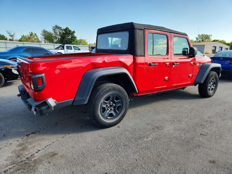 64017586 :رقم المزاد ، 1C6HJTAG5ML511289 vin ، 2021 Jeep Gladiator مزاد بيع