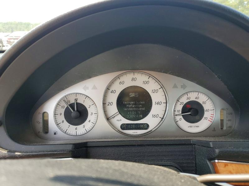 2009 Mercedes-benz E მანქანა იყიდება აუქციონზე, vin: WDBUF56X49B360826, აუქციონის ნომერი: 64409466