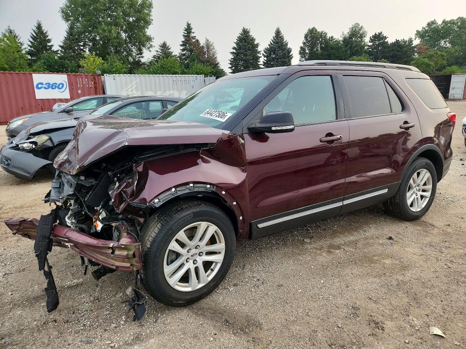 2018 Ford Explorer მანქანა იყიდება აუქციონზე, vin: 1FM5K8D81JGC03966, აუქციონის ნომერი: 64427506