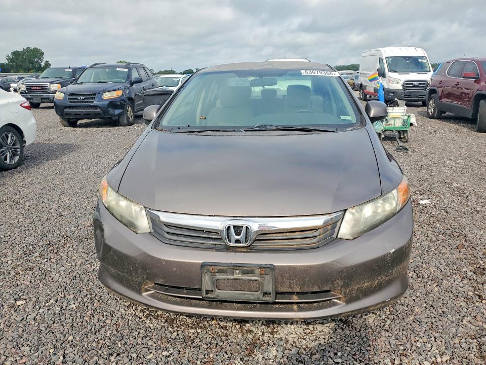 2012 Honda Civic მანქანა იყიდება აუქციონზე, vin: 2HGFB2F52CH542351, აუქციონის ნომერი: 63679366