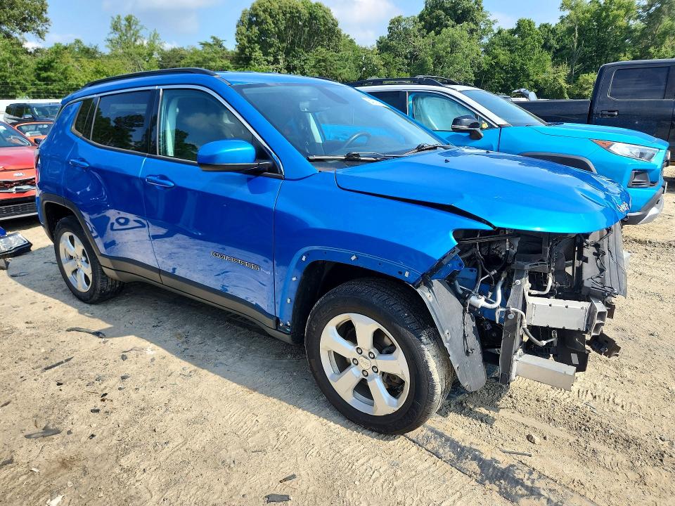 64971496 :رقم المزاد ، 3C4NJDBB0LT112412 vin ، 2020 Jeep Compass مزاد بيع