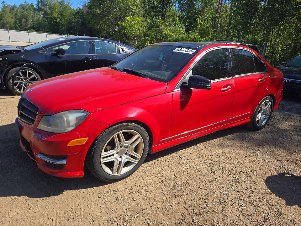 65937236 :رقم المزاد ، WDDGF8JB9EA920566 vin ، 2014 Mercedes-benz C مزاد بيع