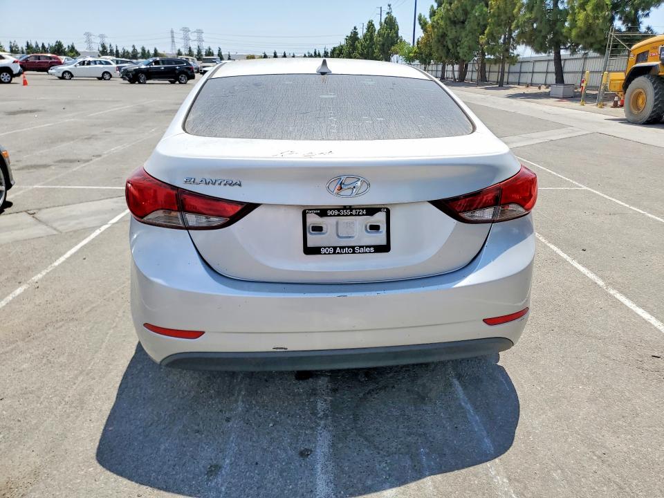 2015 Hyundai Elantra მანქანა იყიდება აუქციონზე, vin: KMHDH4AE6FU240260, აუქციონის ნომერი: 64699276