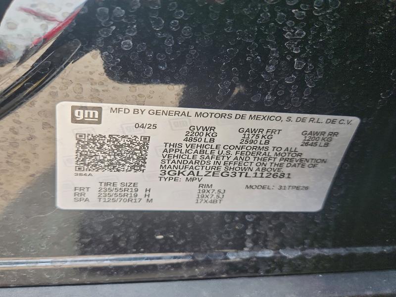 64641906 :رقم المزاد ، 3GKALZEG3TL112681 vin ، 2026 Gmc Terrain مزاد بيع