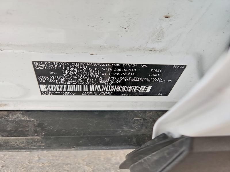 Aukcja sprzedaży 2025 Toyota Rav4, vin: 2T3N1RFV0SW600123, numer aukcji: 66433246