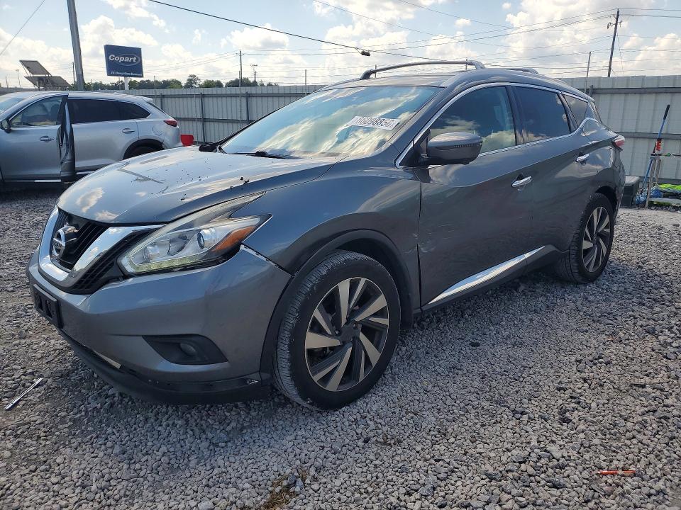 2016 Nissan Murano მანქანა იყიდება აუქციონზე, vin: 5N1AZ2MH1GN158281, აუქციონის ნომერი: 66098856