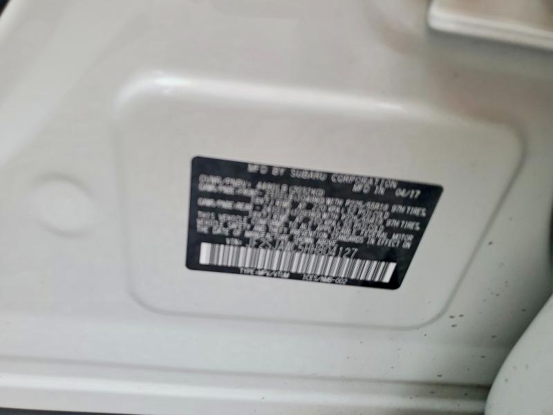 2017 Subaru Forester მანქანა იყიდება აუქციონზე, vin: JF2SJAWC5HH804127, აუქციონის ნომერი: 64676496
