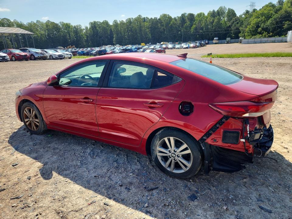 2017 Hyundai Elantra მანქანა იყიდება აუქციონზე, vin: KMHD84LF6HU177802, აუქციონის ნომერი: 65698616