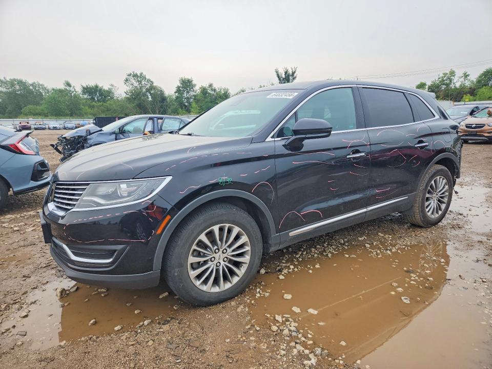 64832456 :رقم المزاد ، 2LMTJ8KR0GBL77408 vin ، 2016 Lincoln Mkx مزاد بيع