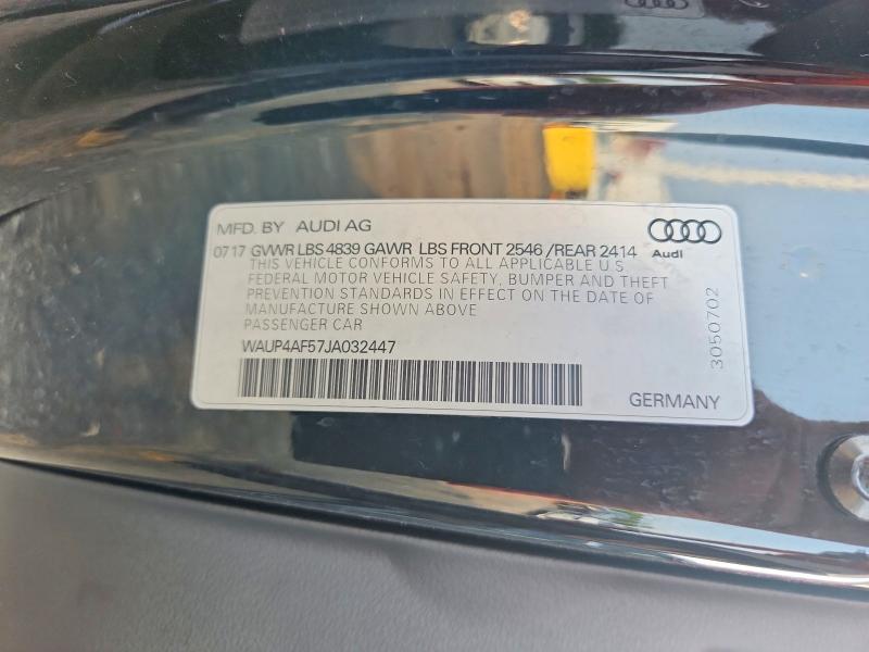 Продажа на аукционе авто 2018 Audi S5, vin: WAUP4AF57JA032447, номер лота: 64794106