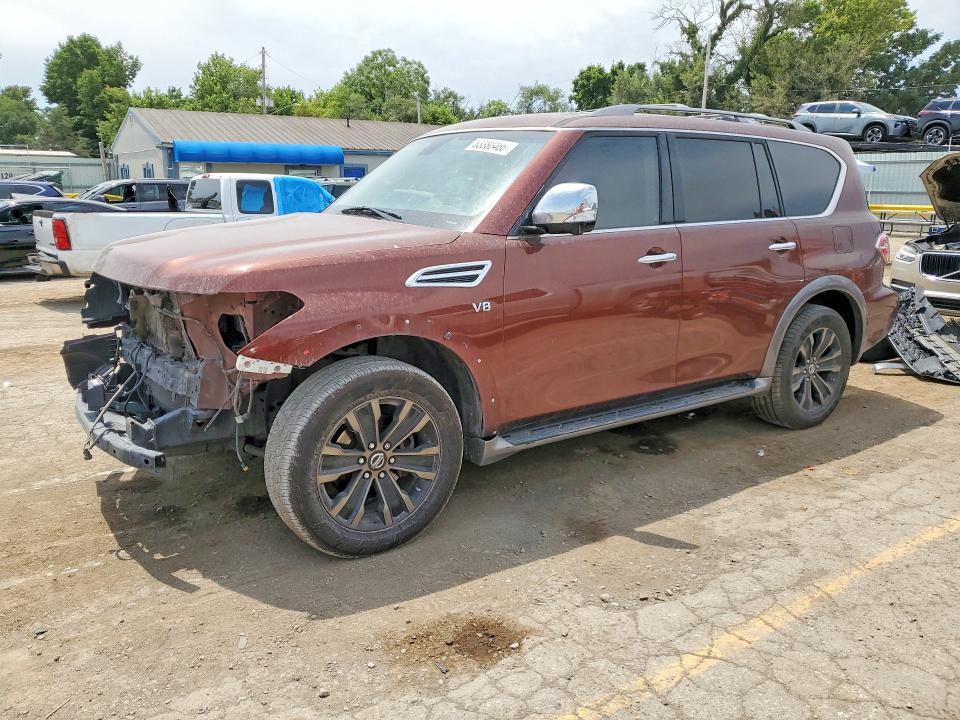 2017 Nissan Armada მანქანა იყიდება აუქციონზე, vin: JN8AY2NF6H9303513, აუქციონის ნომერი: 63380466