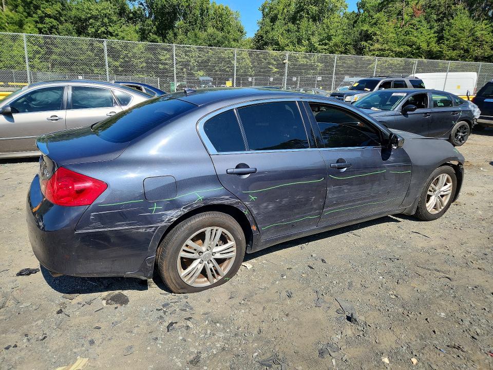 2012 Infiniti G37 Sedan მანქანა იყიდება აუქციონზე, vin: JN1CV6AR7CM972497, აუქციონის ნომერი: 66409716
