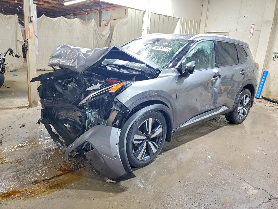 66014406 :رقم المزاد ، JN8AT3DD2MW309793 vin ، 2021 Nissan Rogue مزاد بيع