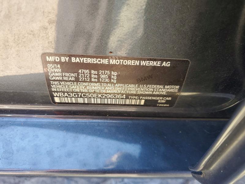 Aukcja sprzedaży 2014 Bmw 328, vin: WBA3G7C50EK296364, numer aukcji: 66262496