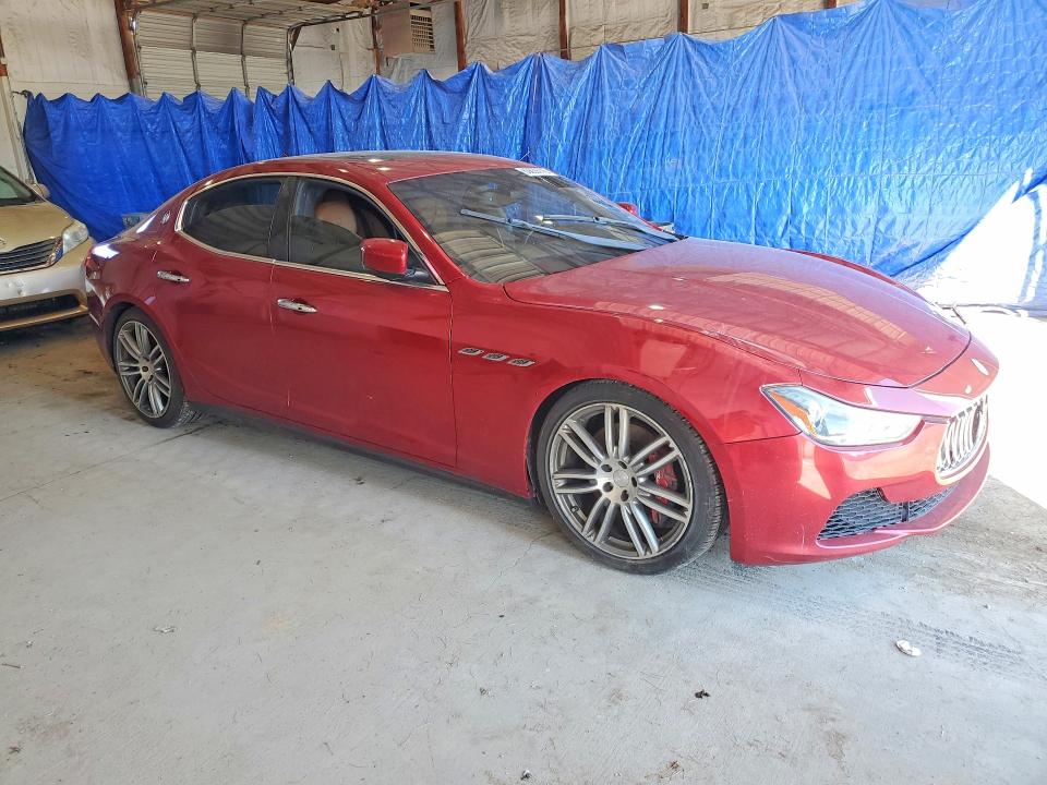 Продажа на аукционе авто 2015 Maserati Ghibli, vin: ZAM57RTA0F1146200, номер лота: 63639776