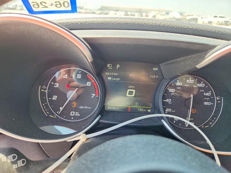 2019 Alfa Romeo Giulia მანქანა იყიდება აუქციონზე, vin: ZARFANBN9K7621492, აუქციონის ნომერი: 66001406