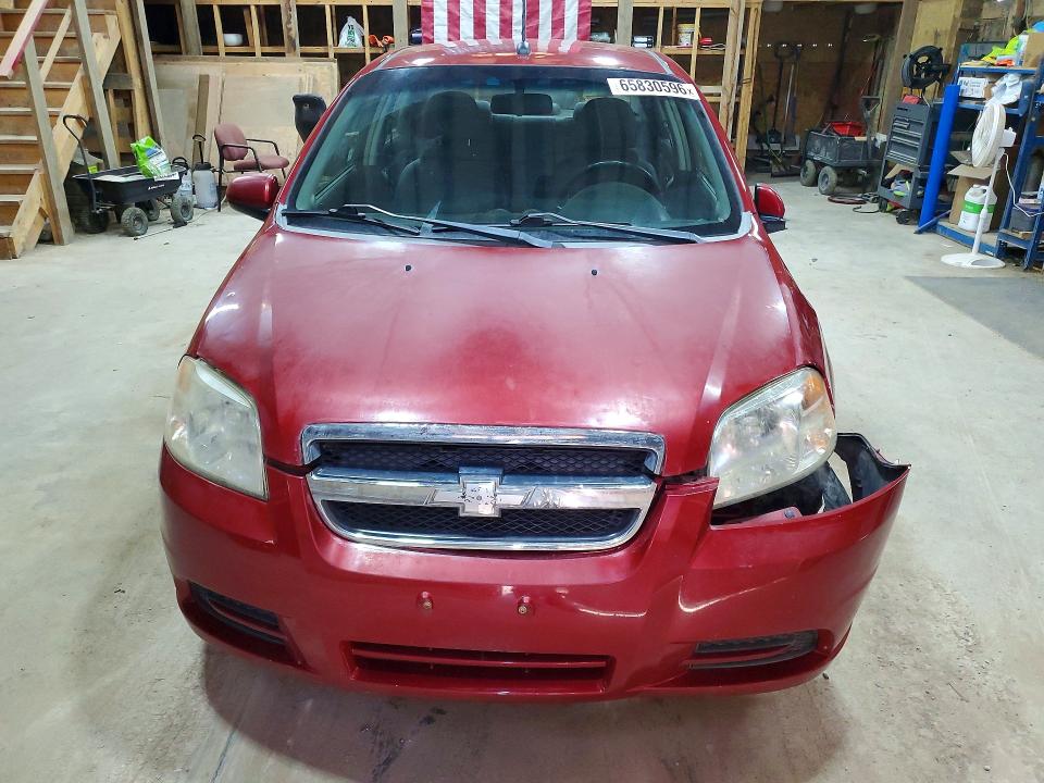 2011 Chevrolet Aveo მანქანა იყიდება აუქციონზე, vin: KL1TD5DE6BB186954, აუქციონის ნომერი: 65830596