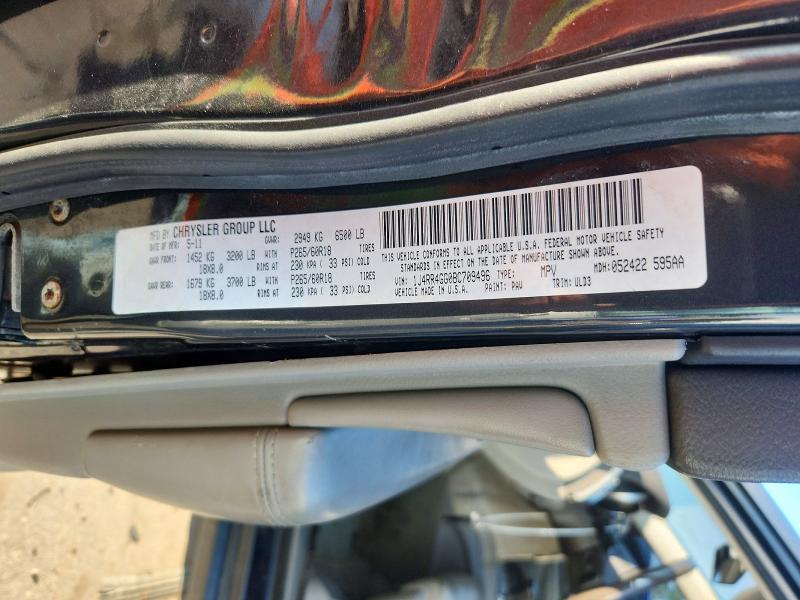 Продаж на аукціоні авто 2011 Jeep Grand Cherokee, vin: 1J4RR4GG0BC709496, номер лоту: 65347066