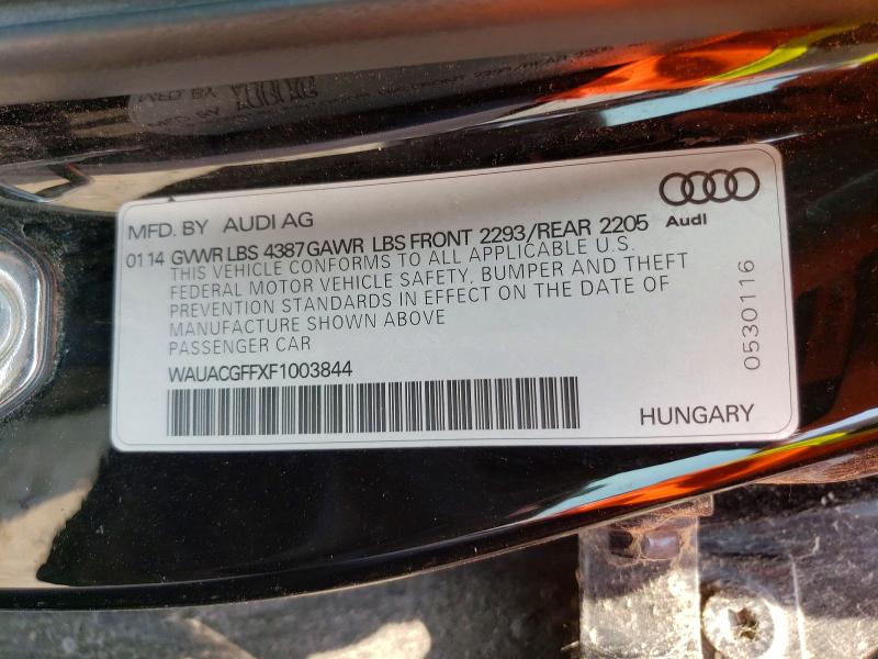 Aukcja sprzedaży 2015 Audi A3, vin: WAUACGFFXF1003844, numer aukcji: 64701586