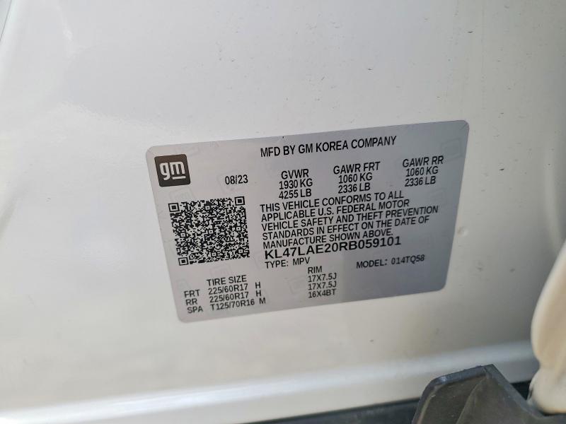 Продаж на аукціоні авто 2024 Buick Envista, vin: KL47LAE20RB059101, номер лоту: 63552976