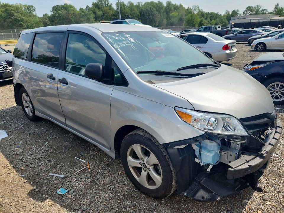 Продаж на аукціоні авто 2020 Toyota Sienna, vin: 5TDZZ3DC9LS086493, номер лоту: 65002056