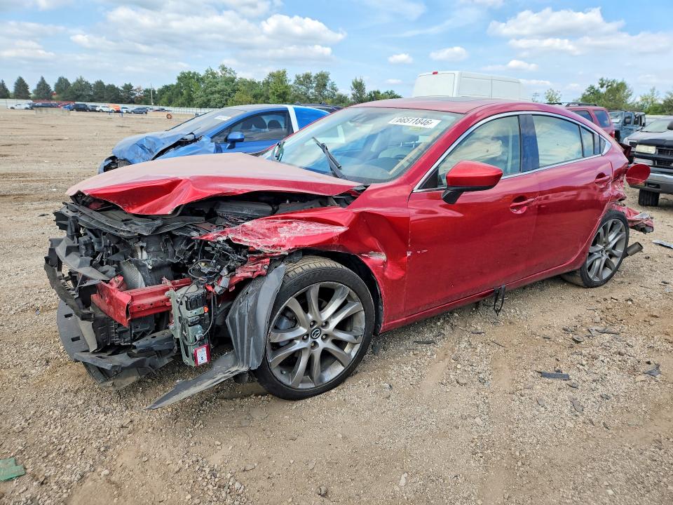 2015 Mazda 6 მანქანა იყიდება აუქციონზე, vin: JM1GJ1W57F1186384, აუქციონის ნომერი: 66511846