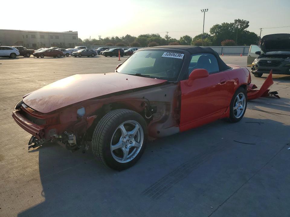 2000 Honda S2000 მანქანა იყიდება აუქციონზე, vin: JHMAP1143YT000588, აუქციონის ნომერი: 63606236