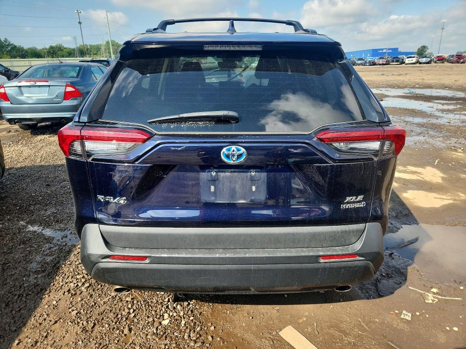 63717466 :رقم المزاد ، 4T3RWRFV5LU001755 vin ، 2020 Toyota Rav4 Hybrid مزاد بيع