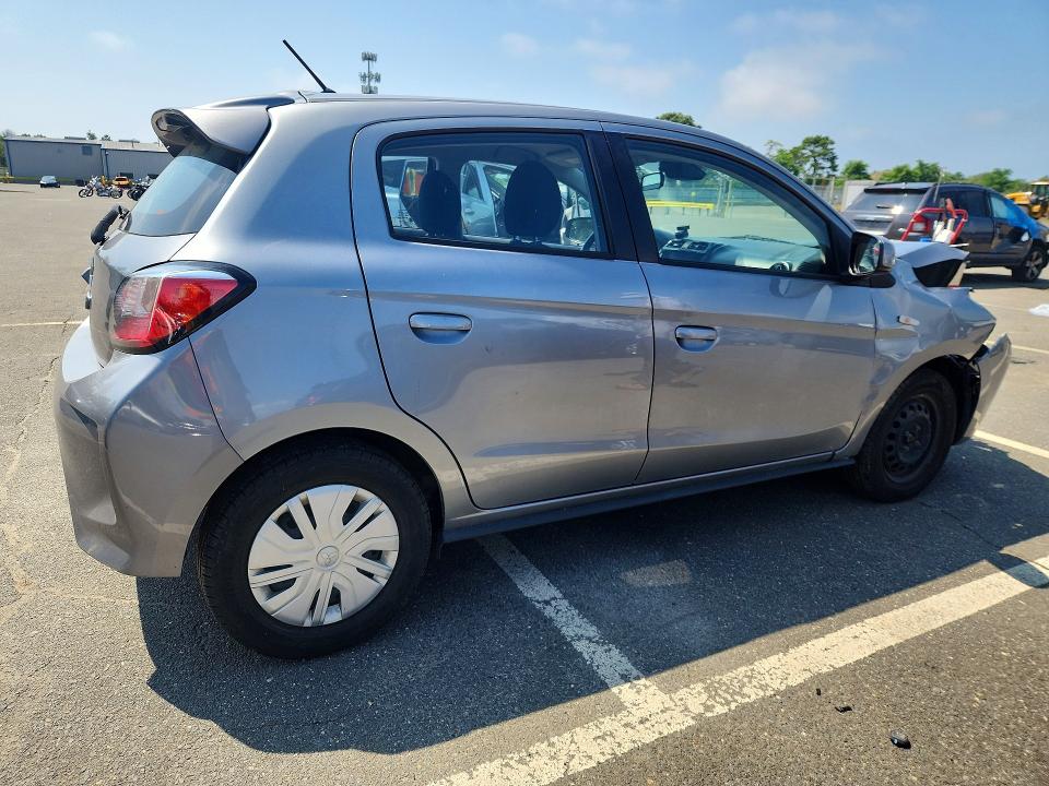 2022 Mitsubishi Mirage მანქანა იყიდება აუქციონზე, vin: ML32AUHJ9NH003436, აუქციონის ნომერი: 64056716