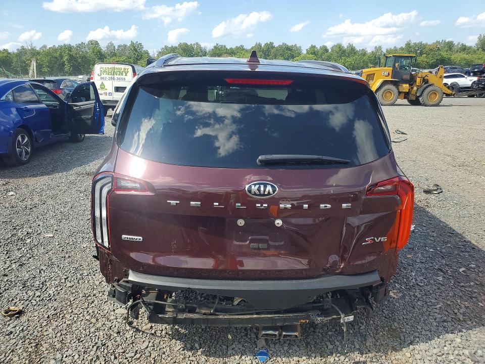 66006056 :رقم المزاد ، 5XYP6DHC2MG158293 vin ، 2021 Kia Telluride مزاد بيع