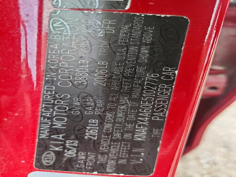 Aukcja sprzedaży 2014 Kia Forte, vin: KNAFX4A60E5102776, numer aukcji: 63920586