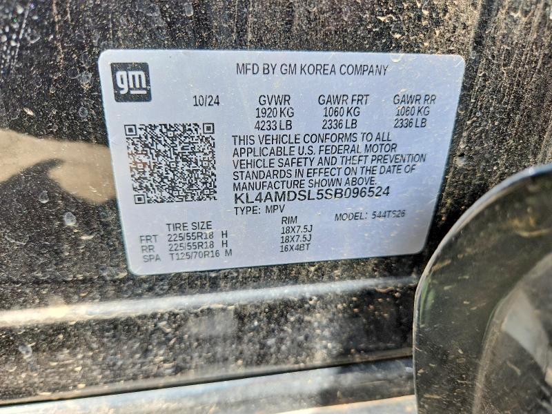 65853106 :رقم المزاد ، KL4AMDSL5SB096524 vin ، 2025 Buick Encore Gx مزاد بيع