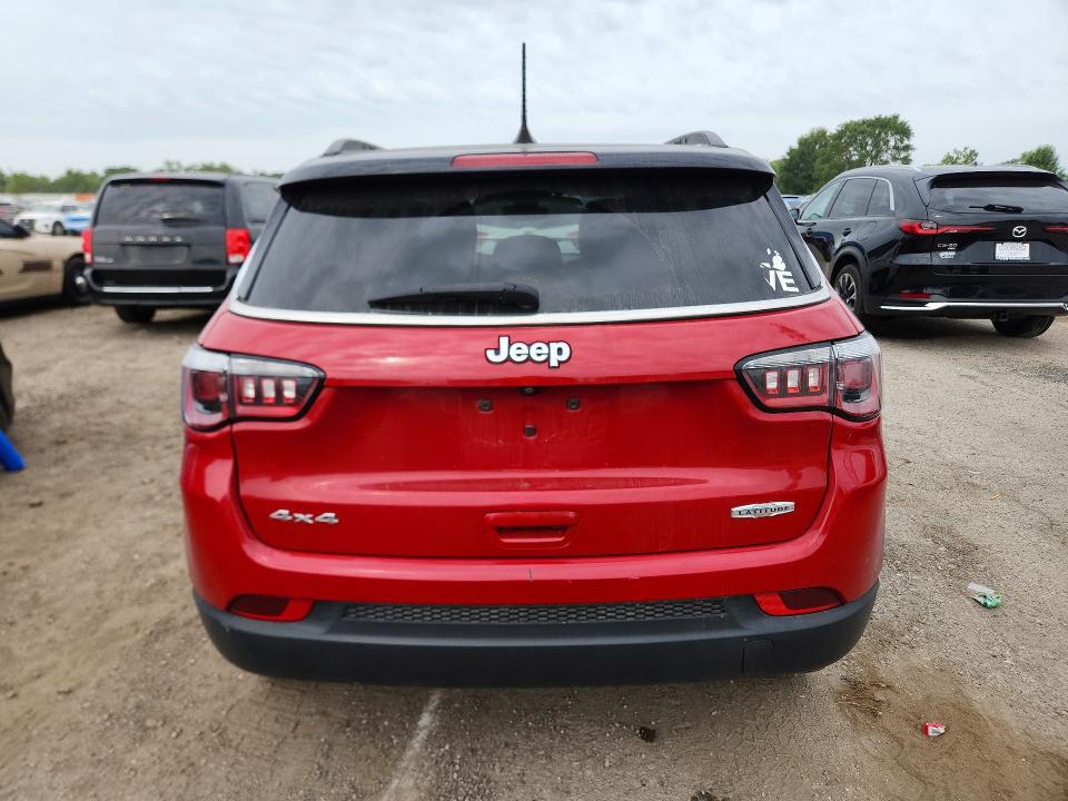2018 Jeep Compass მანქანა იყიდება აუქციონზე, vin: 3C4NJDBB6JT456825, აუქციონის ნომერი: 67101616
