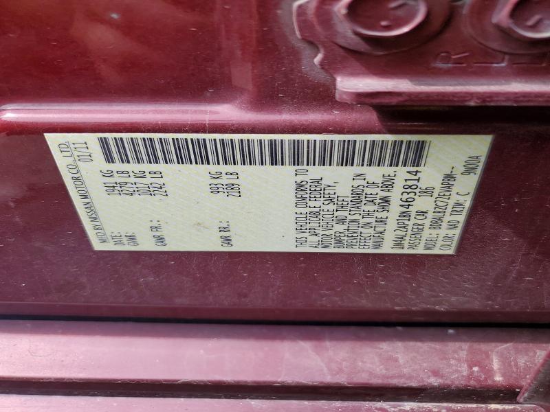Продажа на аукционе авто 2011 Nissan Altima, vin: 1N4AL2AP1BN463814, номер лота: 63968506