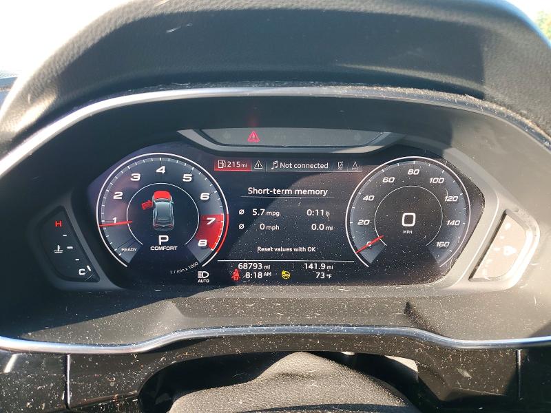 2021 Audi Q3 მანქანა იყიდება აუქციონზე, vin: WA1EECF32M1140006, აუქციონის ნომერი: 65328946