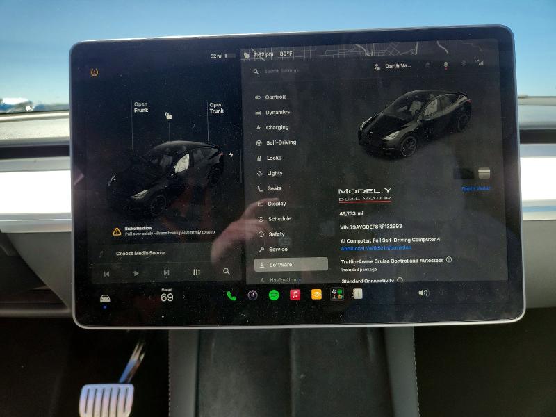 Продажа на аукционе авто 2024 Tesla Model Y, vin: 7SAYGDEF8RF132993, номер лота: 65662776