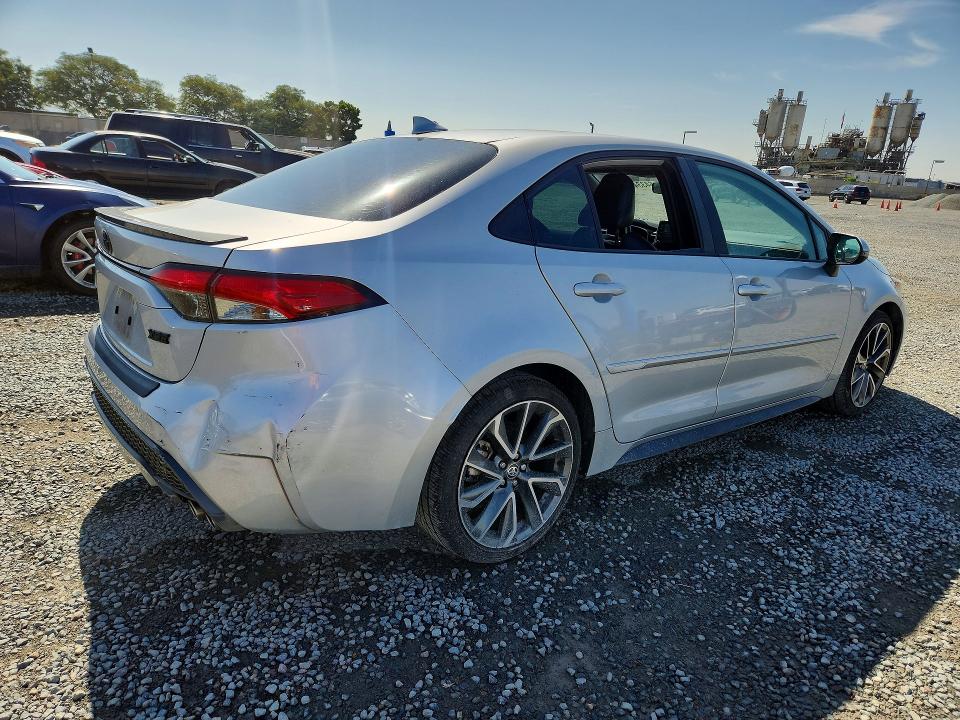 Продаж на аукціоні авто 2021 Toyota Corolla, vin: 5YFT4MCE8MP076741, номер лоту: 64334346