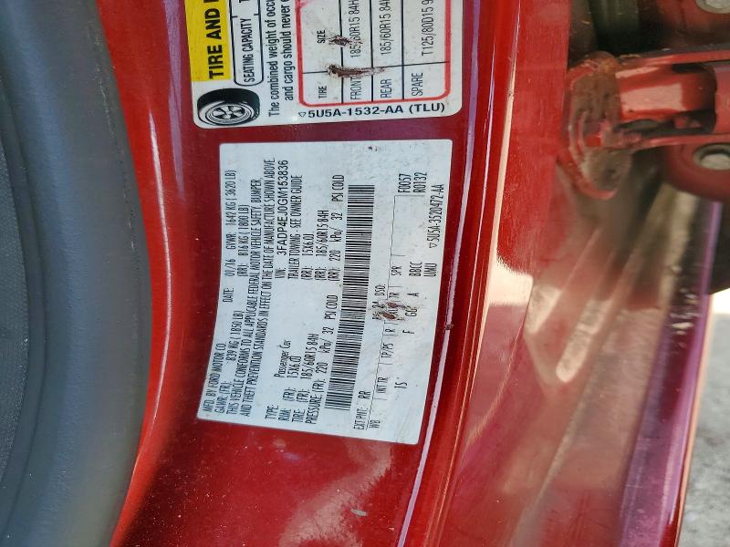 Продаж на аукціоні авто 2016 Ford Fiesta, vin: 3FADP4EJ0GM153836, номер лоту: 63874126