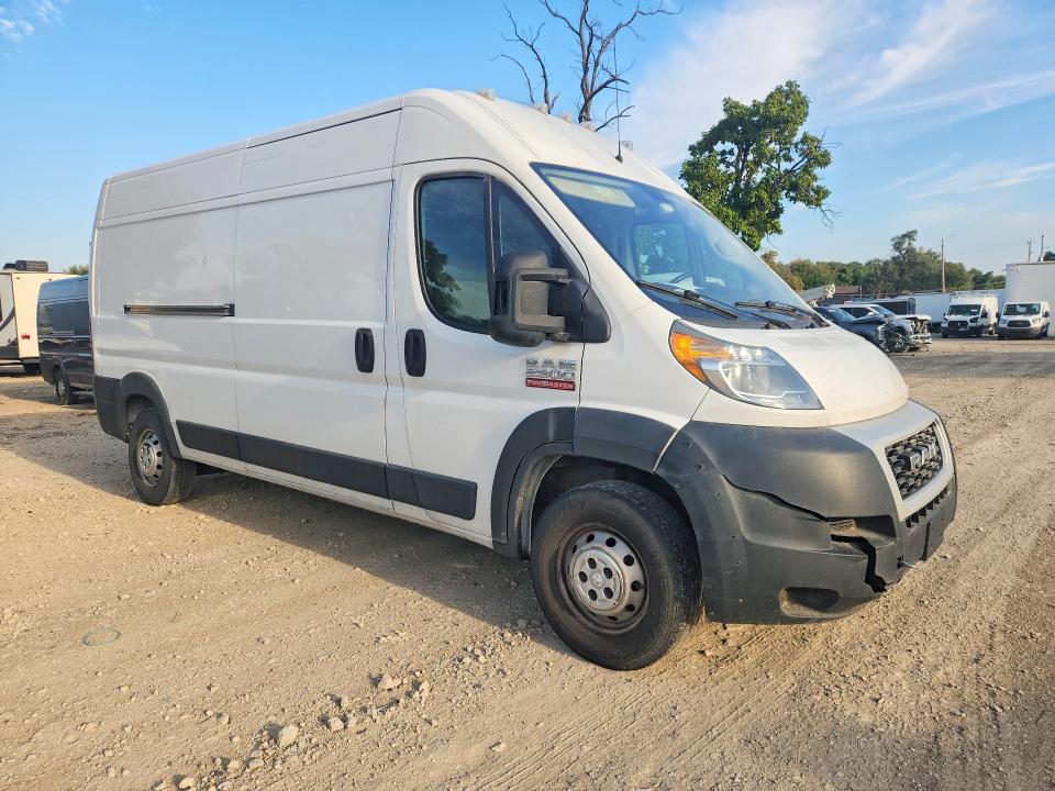 2020 Ram Promaster 2500 მანქანა იყიდება აუქციონზე, vin: 3C6TRVDG7LE118492, აუქციონის ნომერი: 63335556