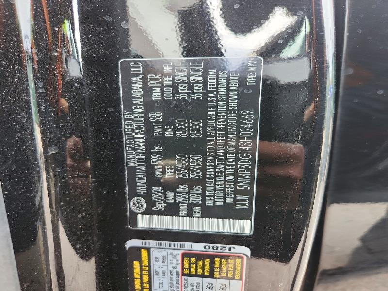 Продаж на аукціоні авто 2025 Hyundai Santa Fe, vin: 5NMP3DG14SH024669, номер лоту: 64802466