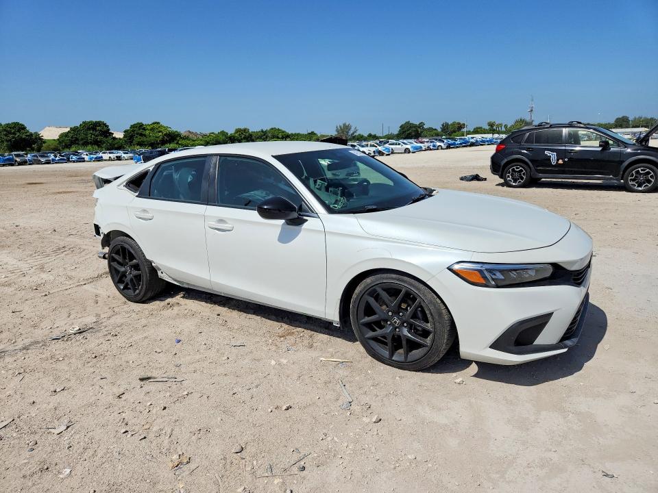 2023 Honda Civic მანქანა იყიდება აუქციონზე, vin: 2HGFE2F57PH524117, აუქციონის ნომერი: 64251986