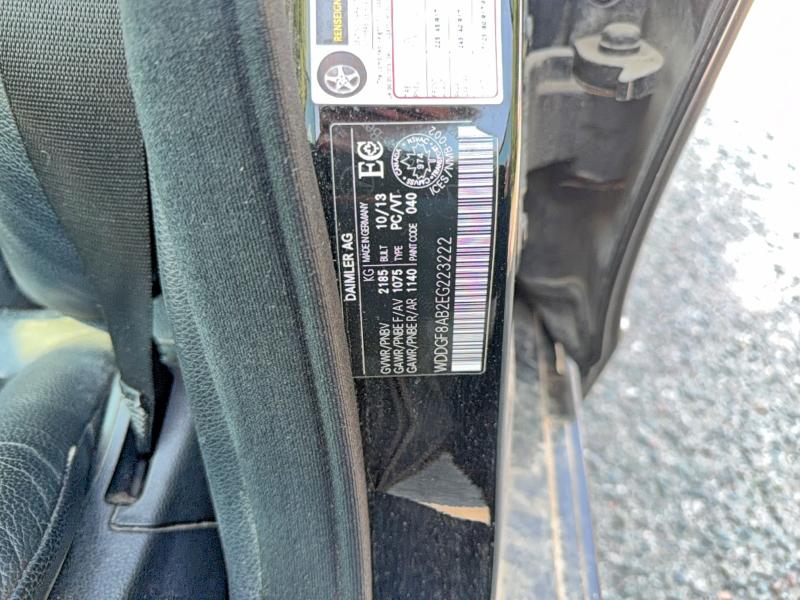 Aukcja sprzedaży 2014 Mercedes-benz C, vin: WDDGF8AB2EG223222, numer aukcji: 65009216