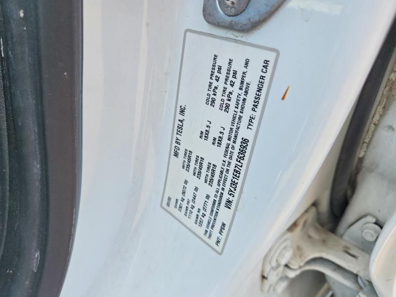 Aukcja sprzedaży 2020 Tesla Model 3, vin: 5YJ3E1EB7LF636936, numer aukcji: 64184826