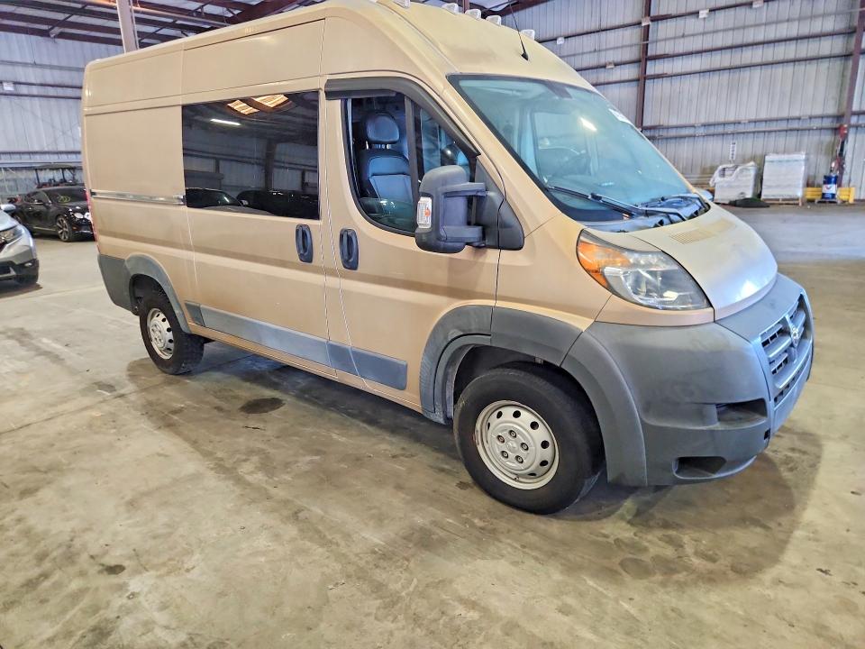 64724336 :رقم المزاد ، 3C6TRVCG1HE530707 vin ، 2017 Ram Promaster 2500 مزاد بيع