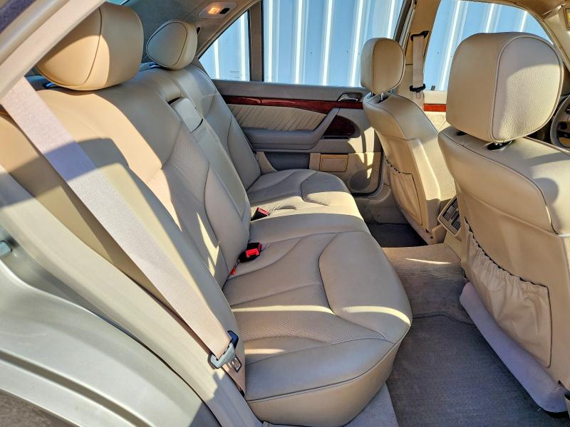 66228456 :رقم المزاد ، WDBGA33G8WA384245 vin ، 1998 Mercedes-benz S مزاد بيع