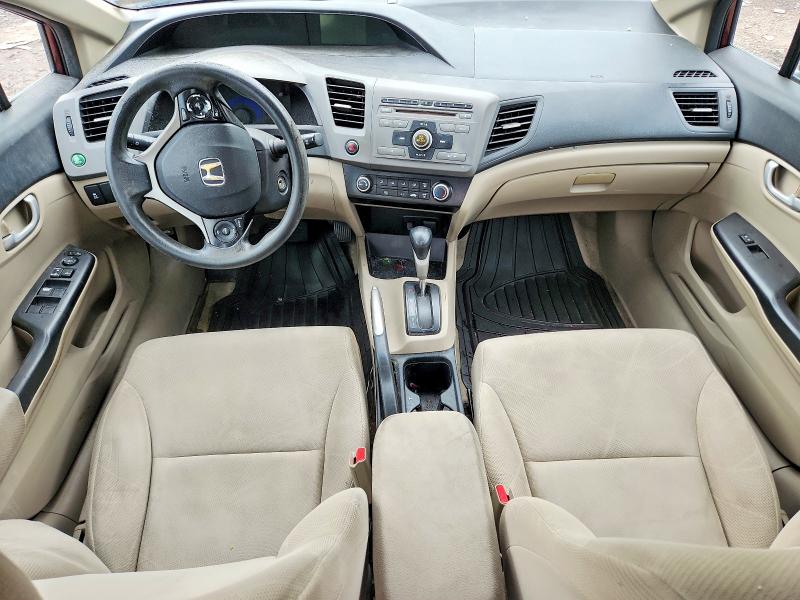 Продаж на аукціоні авто 2012 Honda Civic, vin: 19XFB2F52CE342726, номер лоту: 63921066