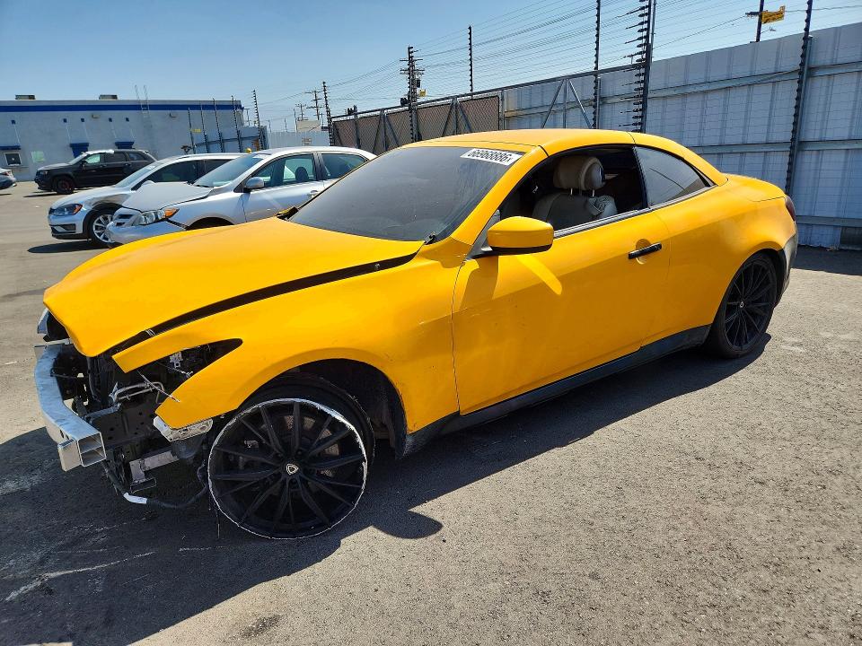 66968886 :رقم المزاد ، JN1CV6FE3BM952946 vin ، 2011 Infiniti G37 Convertible مزاد بيع