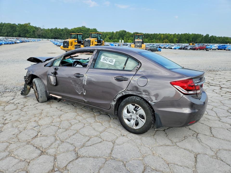 66451406 :رقم المزاد ، 19XFB2F57FE257031 vin ، 2015 Honda Civic مزاد بيع